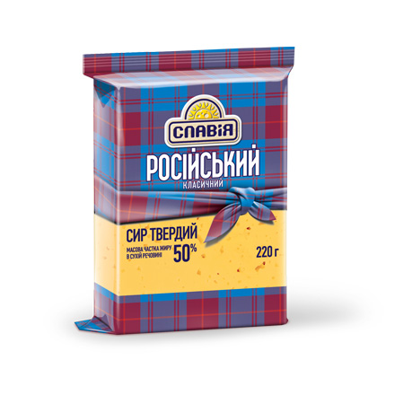 Сыр «Российский классический» 50% жира