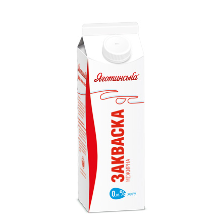 Напиток кисломолочний «Закваска» нежирная