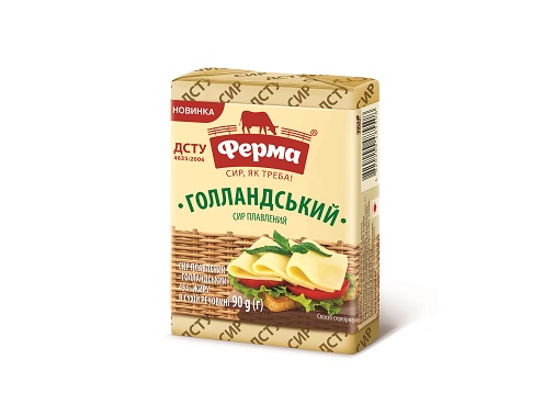 Сыр плавленный Голландский 90г /Ферма